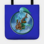 Legend of Zelda Guitar Zora Tote