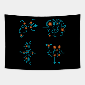 Legend of Zelda Divine Beast Tapestry