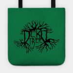 Legend of Zelda Deku Tree Black Metal Logo Tote