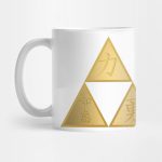 Legend of Zelda Rugged Triforce Mug