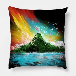 Sunset On Koholint Throw Pillow