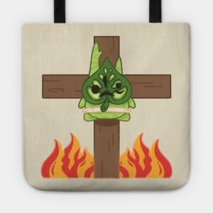 Legend of Zelda Korok Crucification Tote