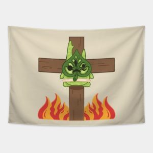 Legend of Zelda Korok Crucification Tapestry