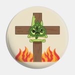 Legend of Zelda Korok Crucification Pin