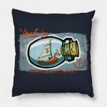 The Great Sea Throw Pillow