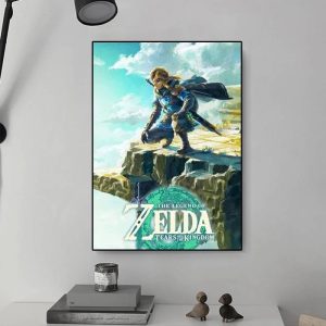 Link The Legend Z-Zelda Kingdom Wall Art