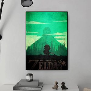 Satori Mountain Zelda Wall Art