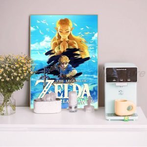 Link And Zelda Classic Movie Posters Wall Art