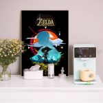 Link Zelda Classic Movie Posters Wall Art