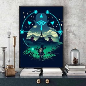 Trending Legends Of The Zelda Classic Vintage Wall Art