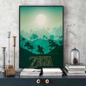 Legends Of The Zelda Classic Vintage Wall Art