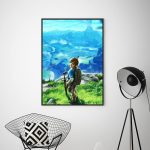 Link Legend of Z-Zeldas Good Idea Prints Wall Art