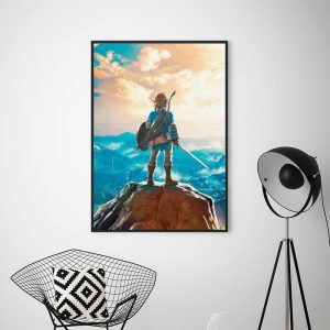 Link Legend of Z-Zeldas New Idea Prints Wall Art