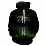 Legend Of Zelda Green Sword Hoodie