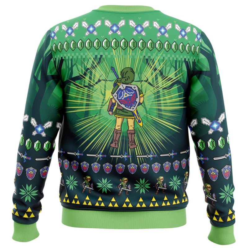 Link Legend of Zelda Ugly Christmas Sweater