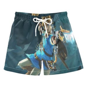 Link BOTW Swim Trunks