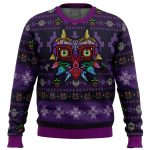 Majoras Mask Seamless Pattern Legend of Zelda Ugly Christmas Sweater