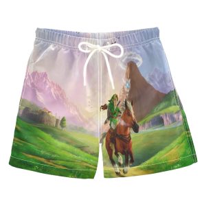 Ocarina Of Time Swim Trunks