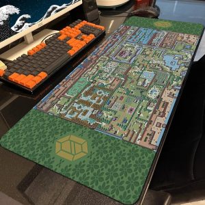 Legend Of Zelda Link’s Awakening Second Map Mousepad