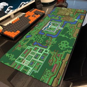 Legend Of Zelda Link’s Awakening Map Mousepad