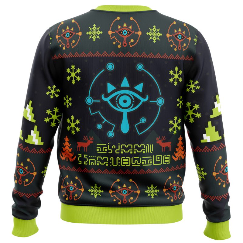 Sheikah Legend of Zelda Ugly Christmas Sweater