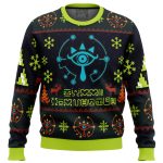 Sheikah Legend of Zelda Ugly Christmas Sweater