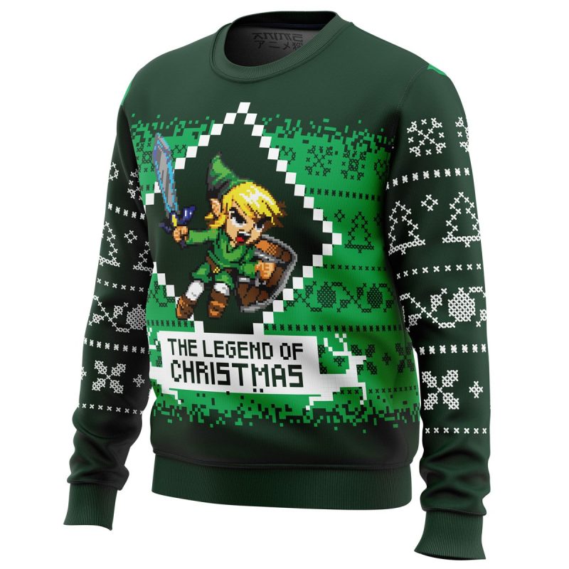 The Legend of Christmas Zelda Ugly Christmas Sweater