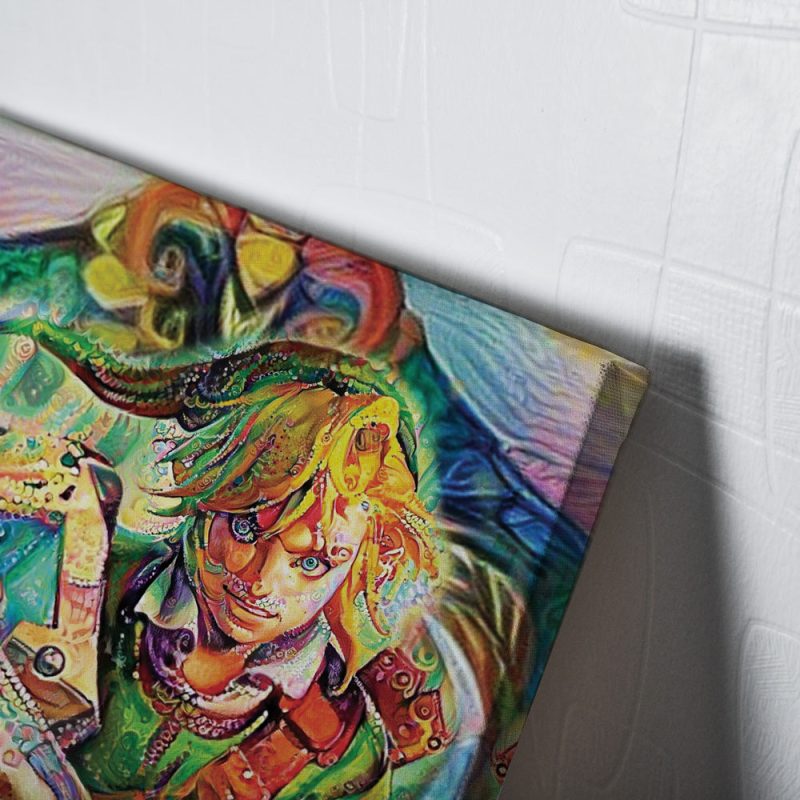 Link Legend of Zelda Canvas Print Wall Art