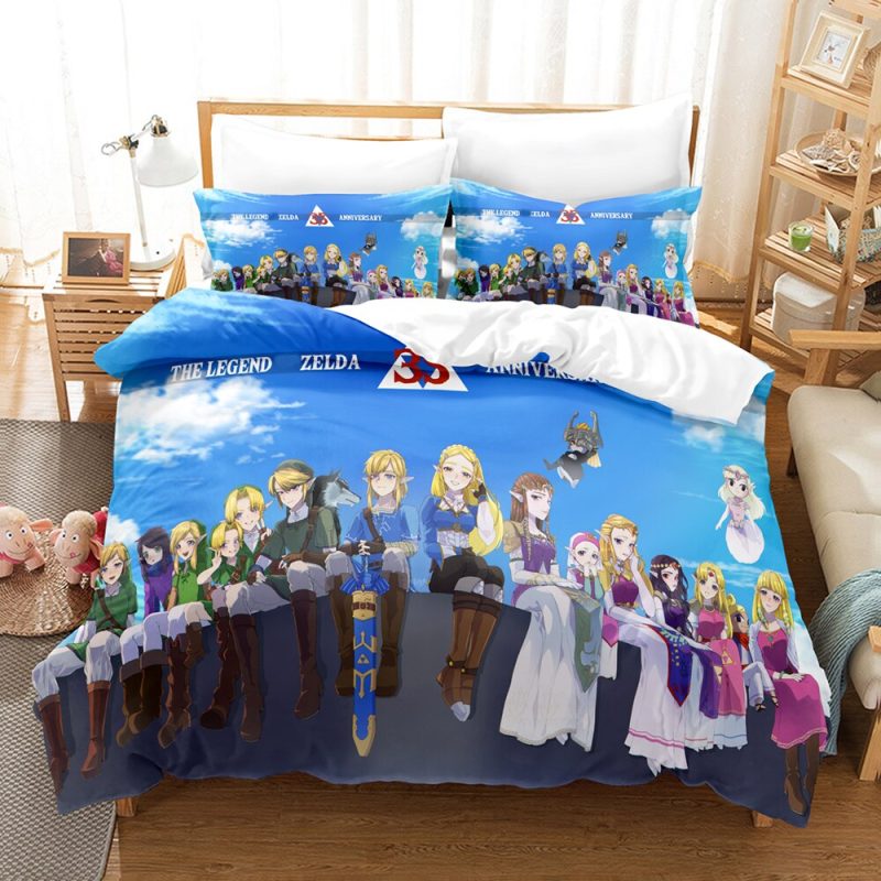 Legend Of Zelda Anniversary Bedding