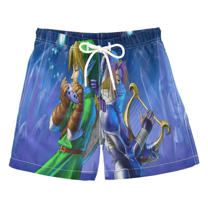 Zelda Ocarina Of Time Swim Trunks