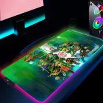 The Legend of Zelda All Link Versions Rgb Mouse Pad