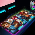 The Legend of Zelda Guardians Rgb Mouse Pad