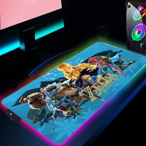 The Legend of Zelda Guardians Assemble Rgb Mouse Pad