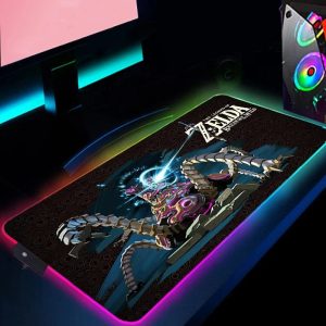 The Legend of Zelda Guardian Robotic Rgb Mouse Pad