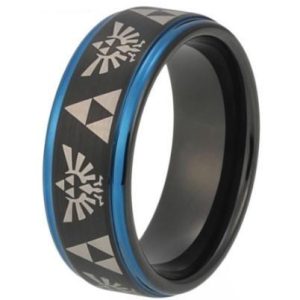 Blue NES Zelda Ring