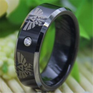 Black Diamond Zelda Ring