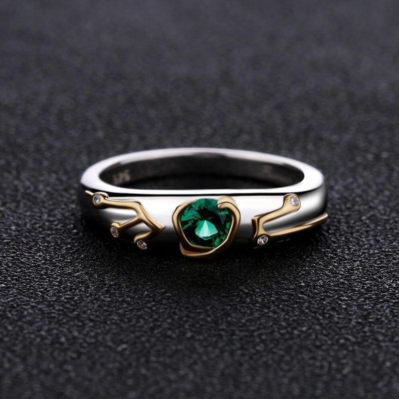 Kokiri Emerald Zelda Ring