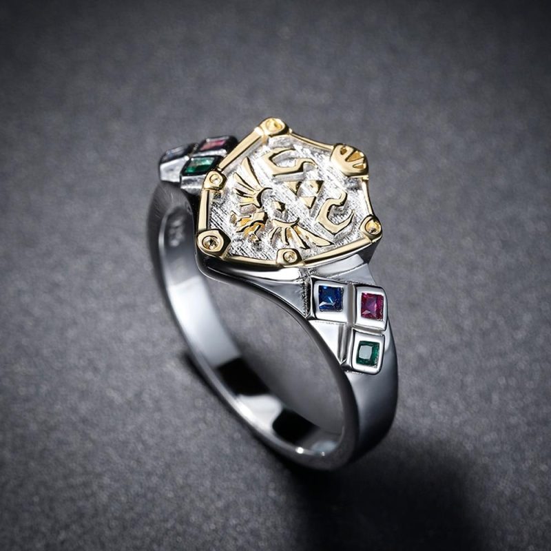 Hylian Shield Zelda Ring