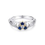 Zora Sapphire Zelda Ring (Men)