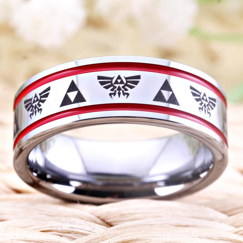 Triforce of Power Zelda Ring