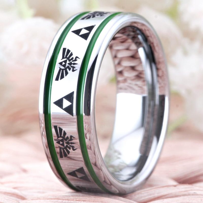 Triforce of Courage Zelda Ring