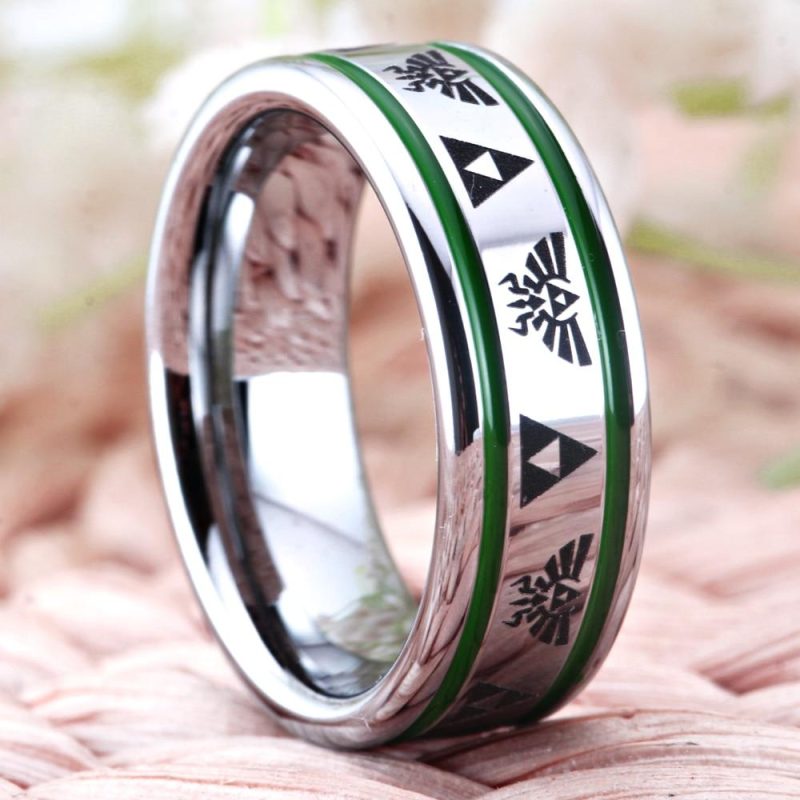 Triforce of Courage Zelda Ring