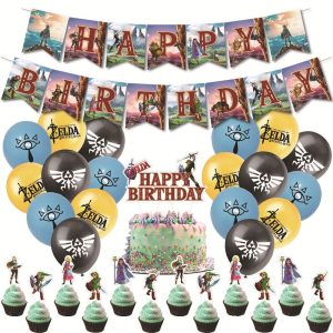 Zelda Birthday Decoration Kit