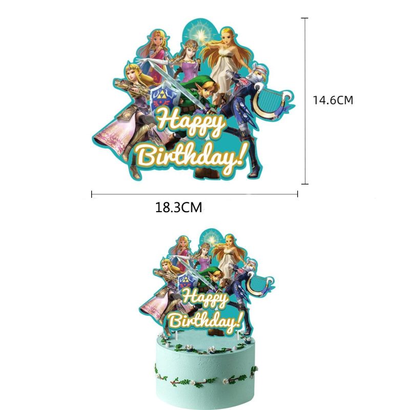 Zelda Fan Birthday Decoration Kit