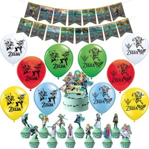 Zelda Fan Birthday Decoration Kit