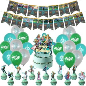 Zelda Party Birthday Decoration Kit