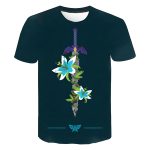 Flowery Master Sword BOTW T-Shirt