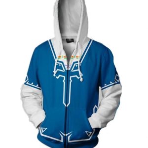 Hylian Tunic Zelda Zip-Up Hoodie