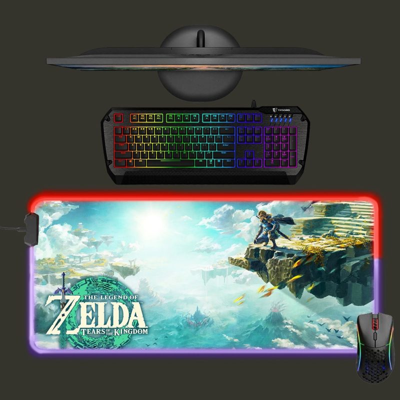 The Legend of Zelda Tears of the Kingdom RGB Mousepad