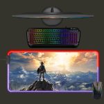 The Legend of Zelda Tears of the Kingdom Breath of the wild RGB mousepad